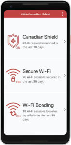 privacy relay mobile device screen